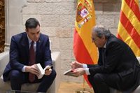Sánchez cede ante Torra y constituirá la mesa de diálogo el 26 de febrero
