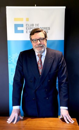 El presidente del Club de Expotadores e Inversores Españoles, Antonio Bonet.