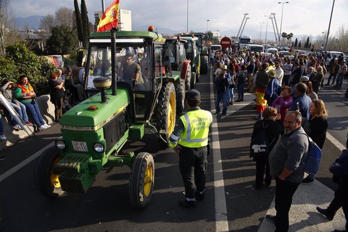 Granada.- Uno de los detenidos por altercado tras el atropello de un manifestant