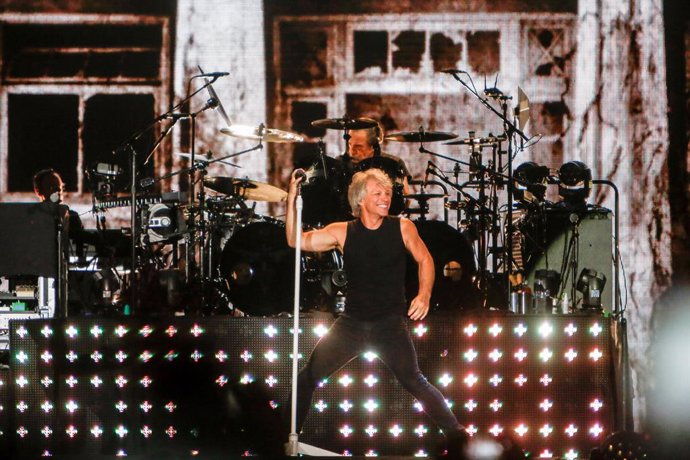 Concierto de Bon Jovi en el estadio Wanda Metropolitano de Madrid