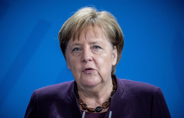 Angela Merkel comparece en Berlin tras el atentado xenófobo en Hanau