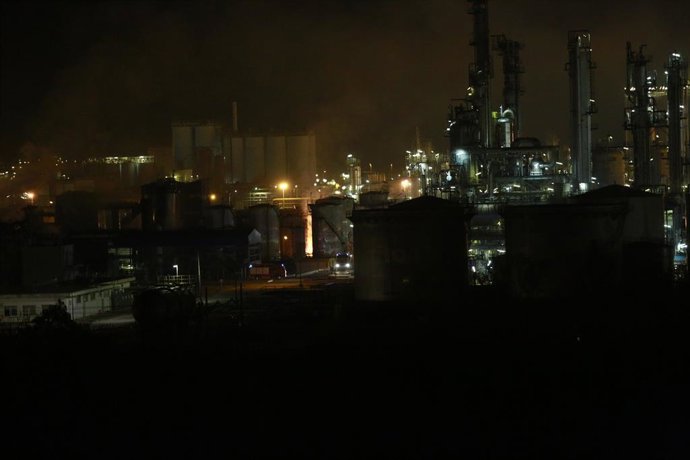 Explosió a la planta petroquímica de la Canonja (Tarragona).