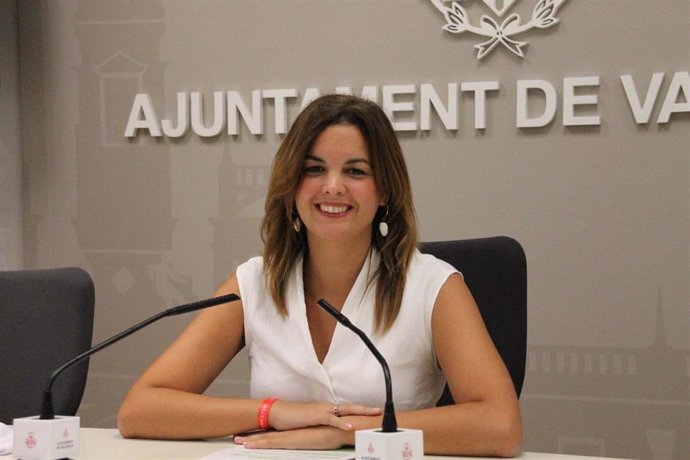 La vicealcaldesa de Valncia y portavoz socialista en el Ayuntamiento, Sandra Gómez.