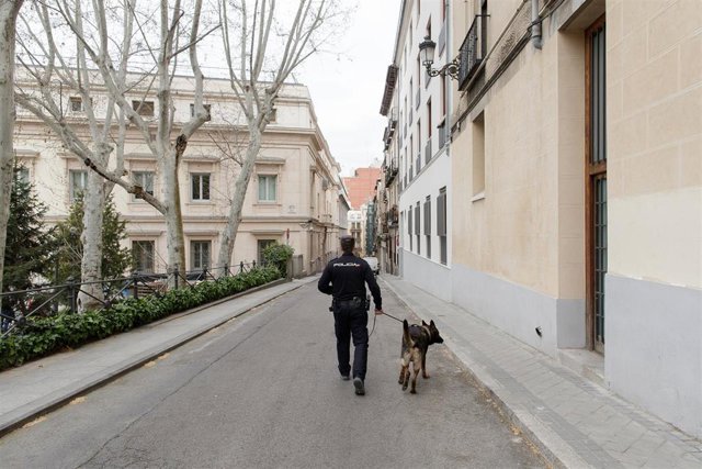 Recursos de Policía Nacional. Foto archivo.