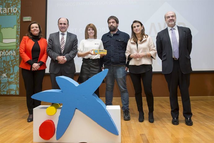Ana Díez Fontana, Manu Ayerdi, Aida Loperena y Gabriel Viscarret (fundadores de Smart Comfort), Isabel Moreno y Pedro Da Silva