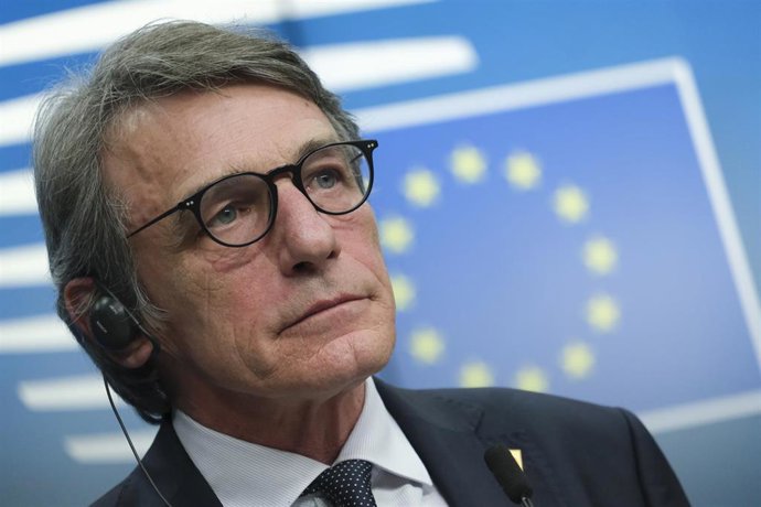 El presidente del Parlamento Europeo, David Sassoli.