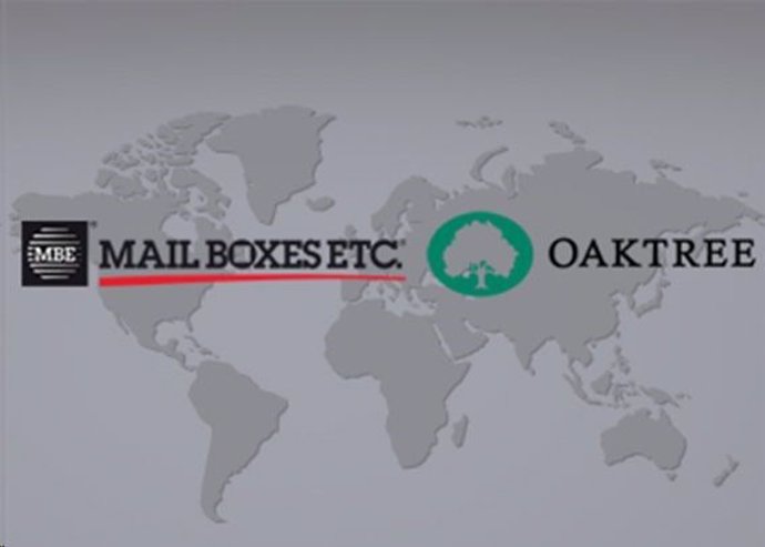 COMUNICADO: Mail Boxes Etc. anuncia un acuerdo con Oaktree