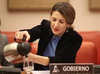 Yolanda Díaz afirma que el Gobierno "está trabajando", con Sánchez "a la cabeza", ante los despidos de Airbus
