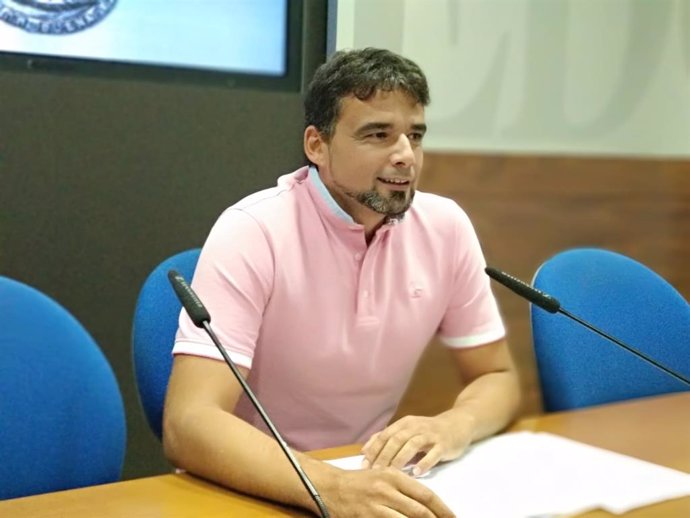 Coordinador de IU en Oviedo, Iván Álvarez.