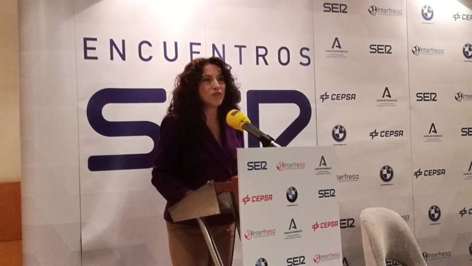 La consejera de Igualdad, Políticas Sociales y Conciliación, Rocío Ruiz.