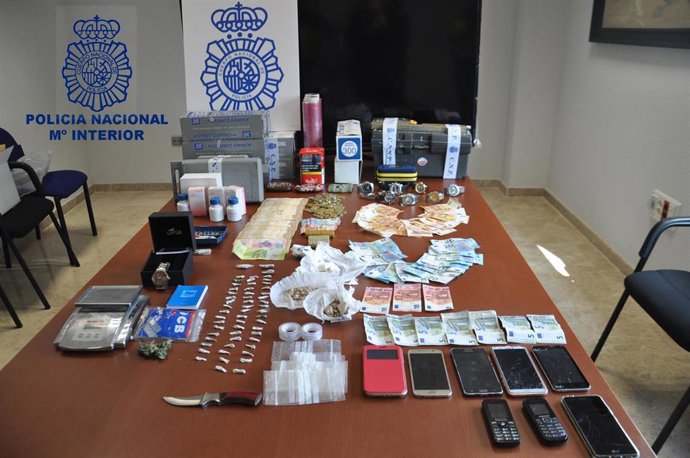 La Policía Nacional desmantela un punto de venta de drogas asentado en Valdepeñas