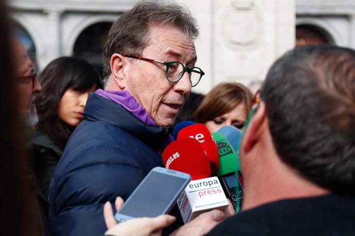 El secretario general de CC.OO en Madrid, Jaime Cedrún