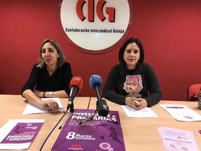 Natividade López y Margarida Corral