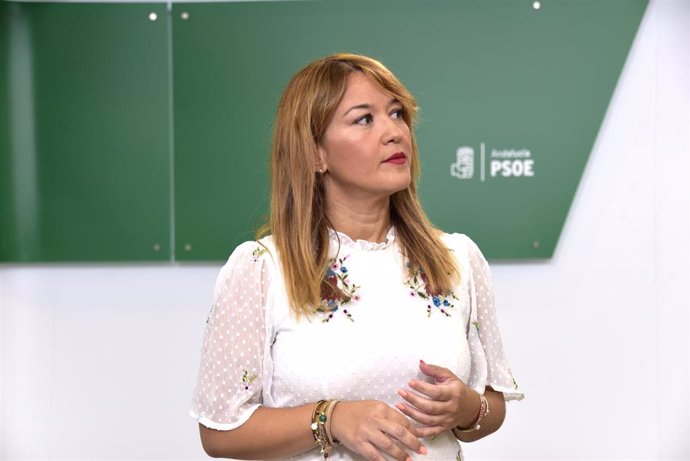 La secretaria general del PSOE de Sevilla y parlamentaria autonómica, Verónica Pérez, en una imagen de archivo.