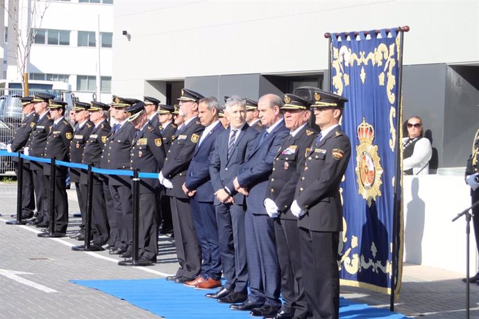 Marlasska en la inauguración de la nueva Comisaría de Jerez