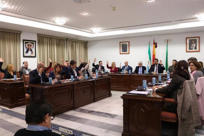 Pleno del Ayuntamiento de Mijas (Málaga)