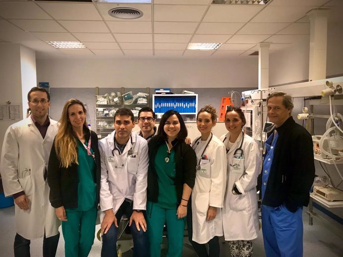Equipo del Servicio de Urgencias del Hospital de Jerez