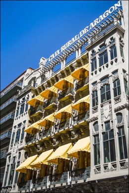 Sede de Caja Rural de Aragón en la capital aragonesa.