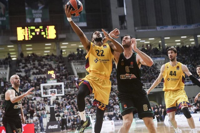 Cory Higgins en el Panathinaikos-Barça