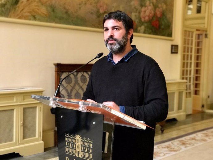 El portavoz de MÉS per Mallorca, Josep Ferr.