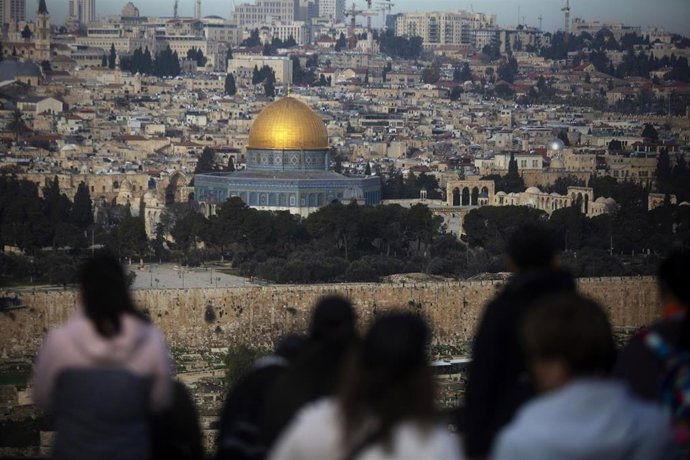 Vista de la Ciudad Vieja de Jerusalén