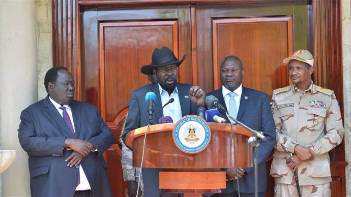 Sudán del Sur.- Machar toma posesión como vicepresidente de Sudán del Sur con un