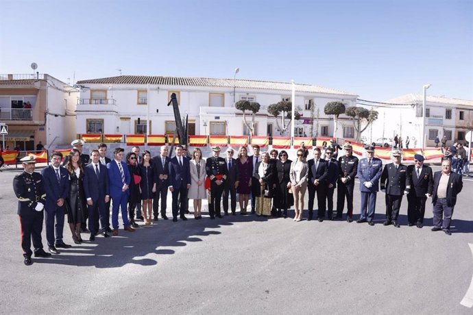 Inaguruación de la Plaza de la Infantería de Marina Española en Huércal-Overa