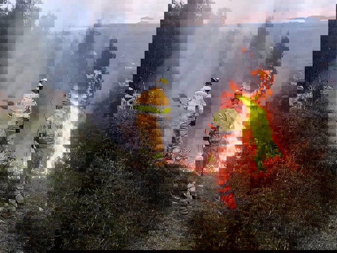 Incendios en Cantabria