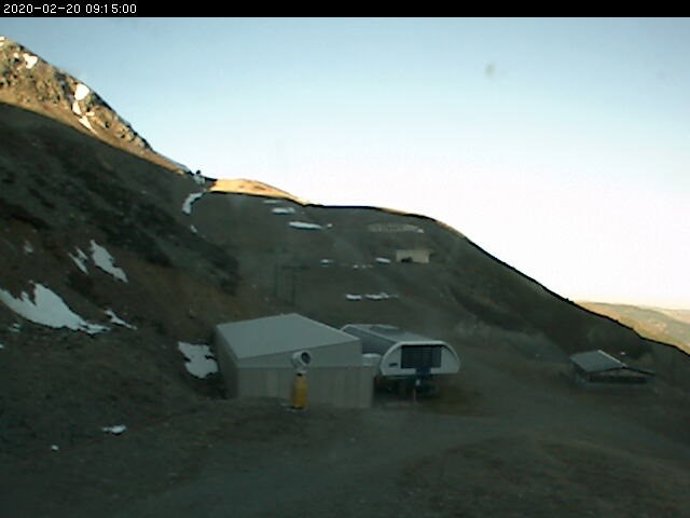 La estación de esquí de Valdezcaray, abierta solo para uso turistico