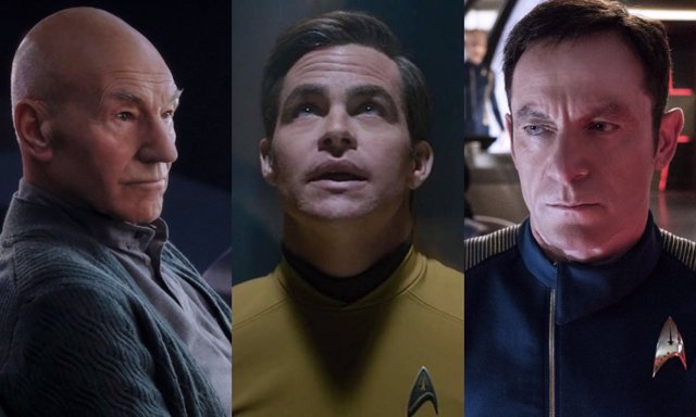 Picard, Kirk y Lorca, capitanes de Star Trek
