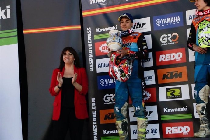 Imagen del Campeonato de España de Motocross celebrado en Talavera
