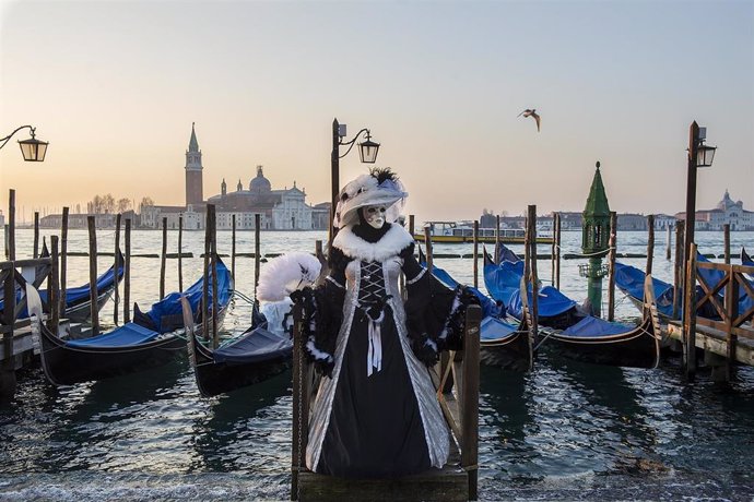 El Carnaval de Venecia, suspendido por el coronavirus