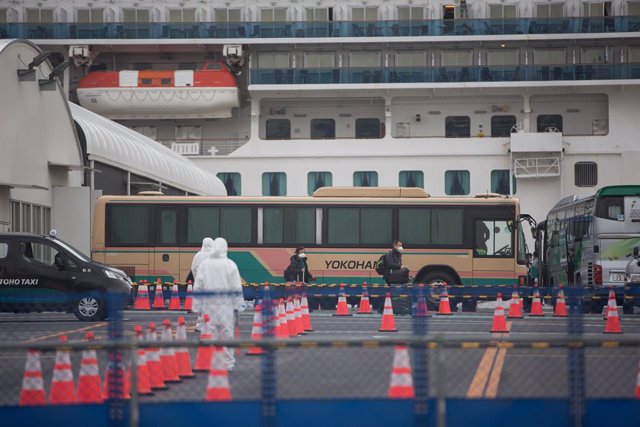 Coronavirus.- Tercera muerte en el crucero 'Diamond Princess', aislado en Yokoha