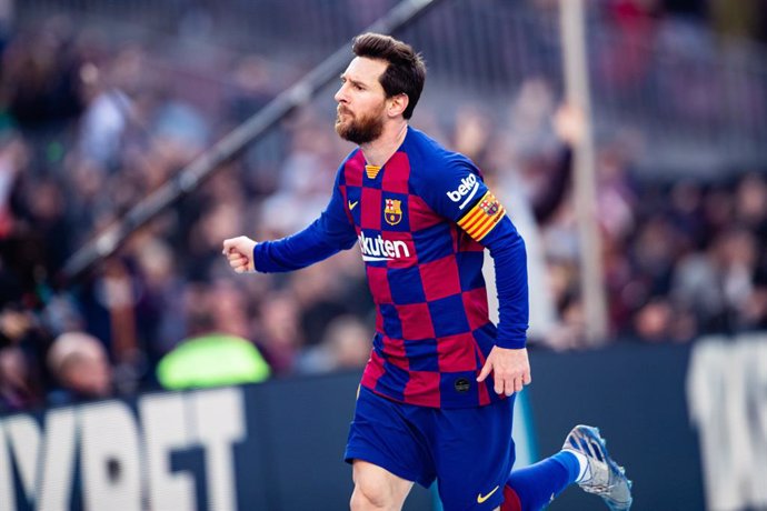 Fútbol/Pichichi.- Messi rompe su sequía con cuatro goles al Eibar