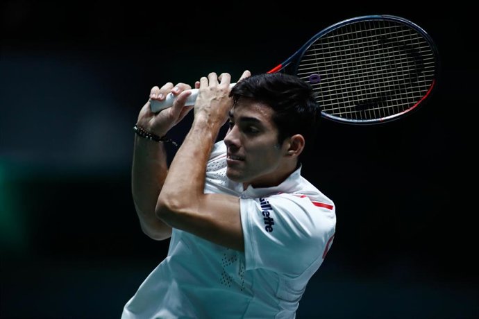 El tenista chileno Cristian Garín