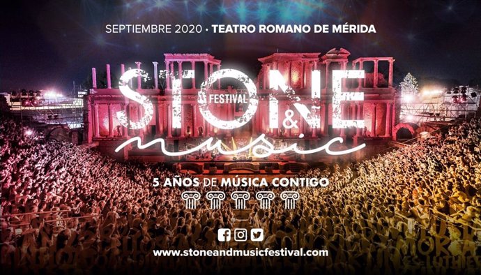 Cartel del Stone&Music Festival de Mérida