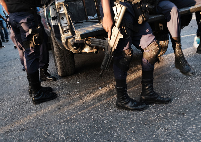 Militares de Puerto Príncipe, Haití