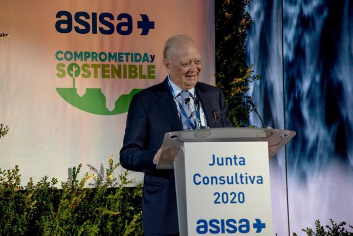 El presidente del Grupo ASISA, Dr. Francisco Ivorra, durante su intervención en la Junta Consultiva.