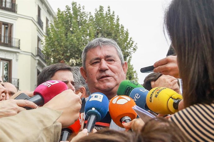 El secretario general de UPA (Unión de Pequeños Agricultores y Ganaderos), Lorenzo Ramos