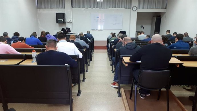 Más de 200 aspirantes se presentan a las pruebas de la Policía Local de Palma.