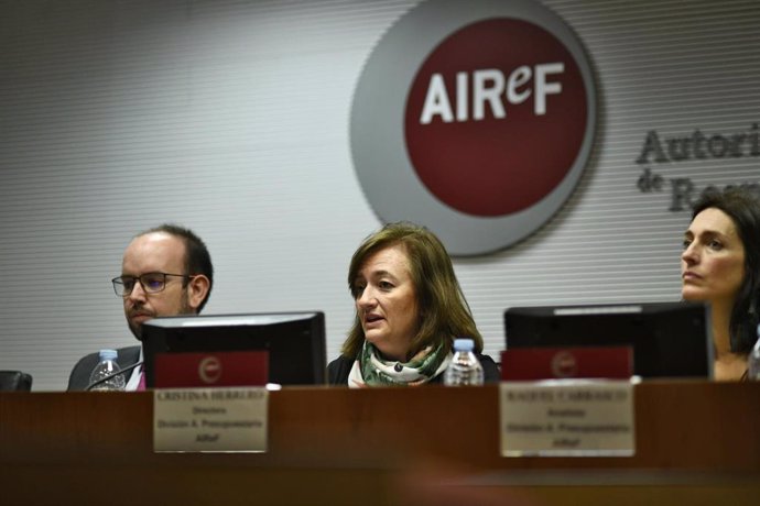 La presidenta interina y candidata a presidir la Autoridad Independiente de Responsabilidad Fiscal (AIReF), Cristina Herrero