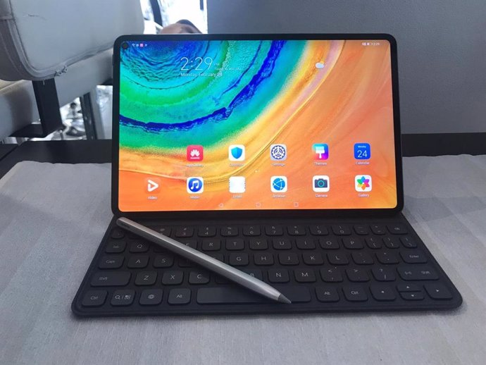 Huawei presenta su tableta MatePad Pro, que estará disponible a partir de abril