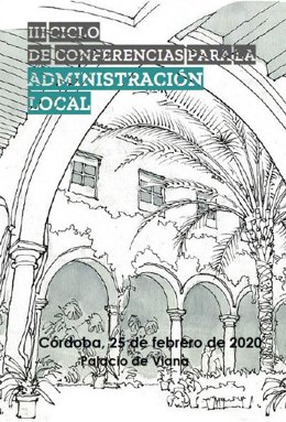 Cartel del III Ciclo de Conferencias para la Administración Local.