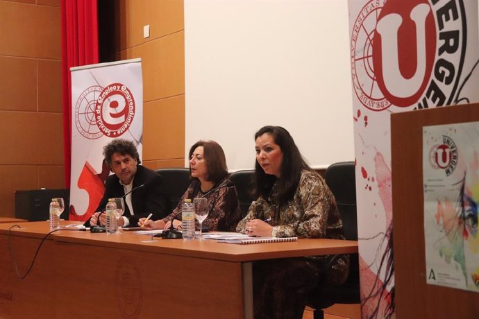 Presentan el programa Univergem en la Universidad de Huelva.