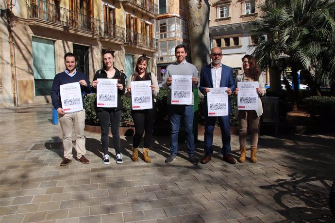 El regidor de Promoción Económica y Ocupación, Rodrigo Romero, en la presentación de la feria de PalmaActiva.