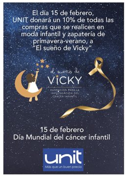 Cartel promocional sobre una de las dos iniciativas llevadas a cabo por El Corte Inglés, que han permitido la recaudación de 73.414 euros