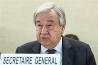 Guterres pide financiación para la OMS para evitar que el nuevo coronavirus se convierta en una "pesadilla"