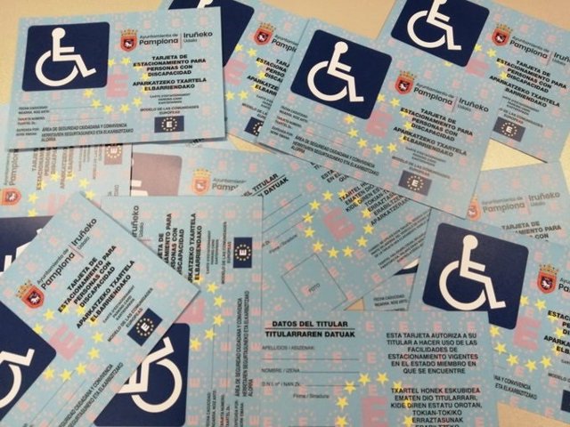 Tarjetas de estacionamiento regulado