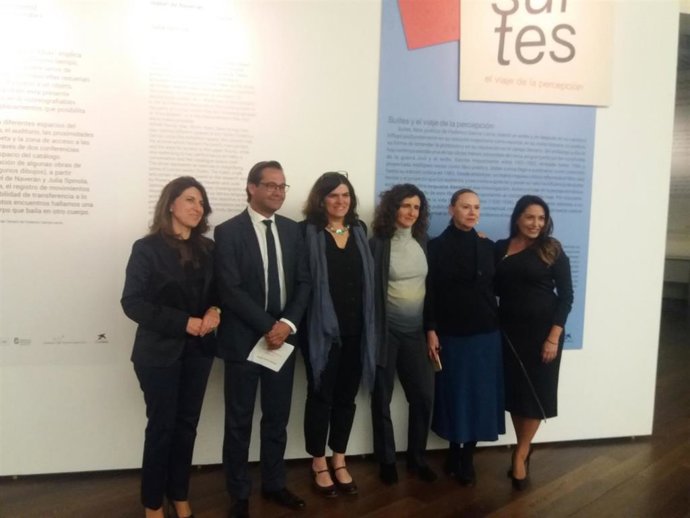 Presentación de la muestra 'Suites. El viaje de la percepción' en el Centro Lorca
