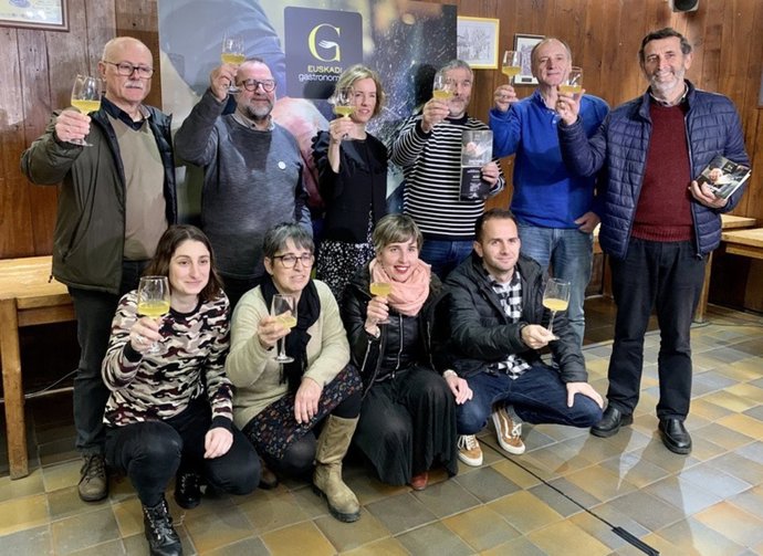Presentación del 'Sagardomapa' en San Sebastián